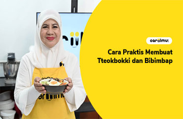 Cara Praktis Membuat Tteokbokki dan Bibimbap Bersama Chef Fatmah Bahalwan